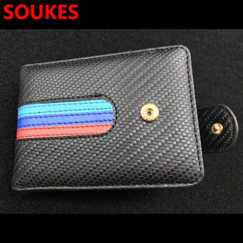 Высококачественный кошелек с держателем ключа от машины из натуральной кожи для