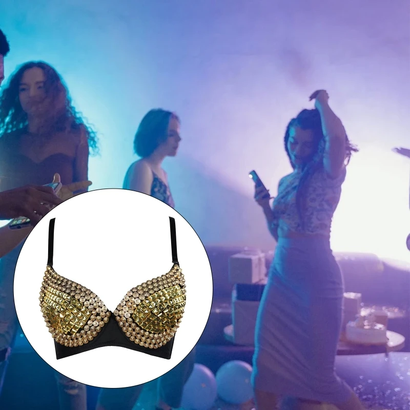 Женский Готический бюстгальтер с эффектом пуш-ап