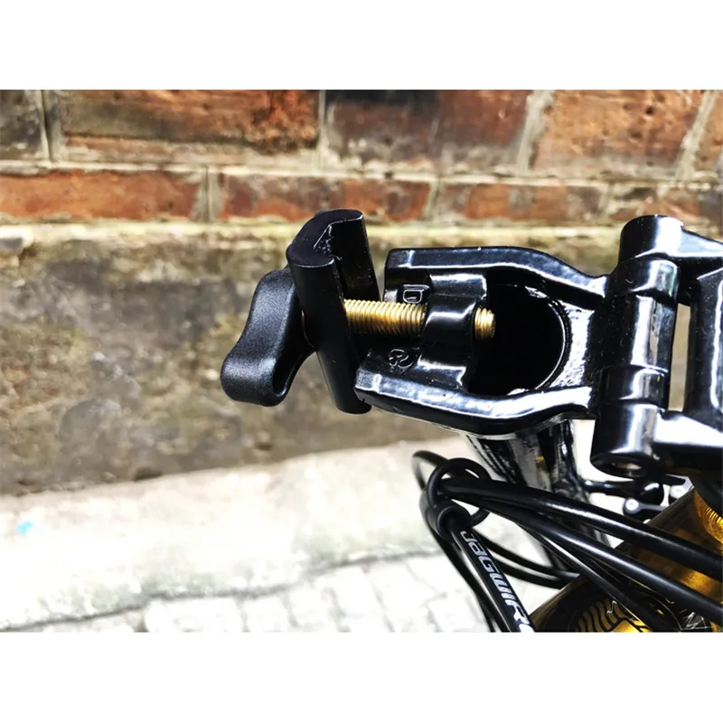 Складной велосипедный шарнирный зажим титановый винт для brompton велосипед титановый болт золотой серебряный черный ультра легкий