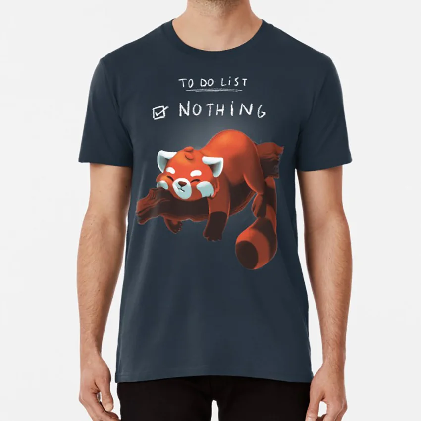 

Футболка Red Panda Day, редпанда, панда, ленивые милые животные, тодолист, ничего красного, панда, кавайная, забавная