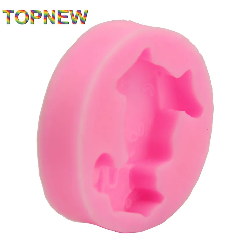 DIY маленькая собака щенок торт формы для помадки Jello сахарное желе ледяное Мыло