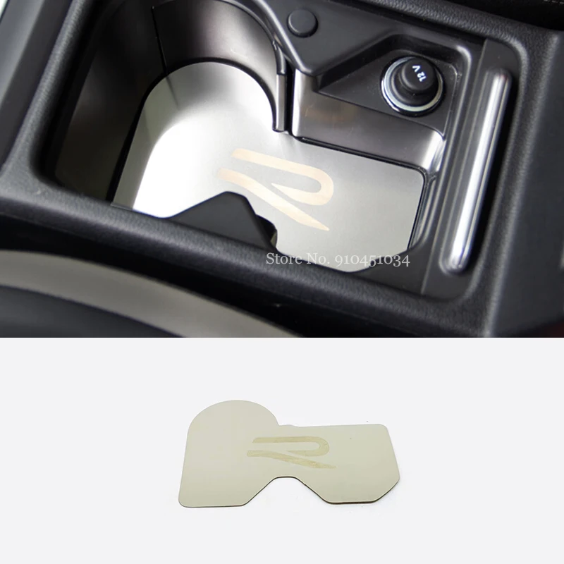 

LHD For VW Volkswagen Golf 8 MK8 2020 2021 Car Accessories Stainless Silvery Car copilot glove Box handle bowl Cover Trim 2pcs