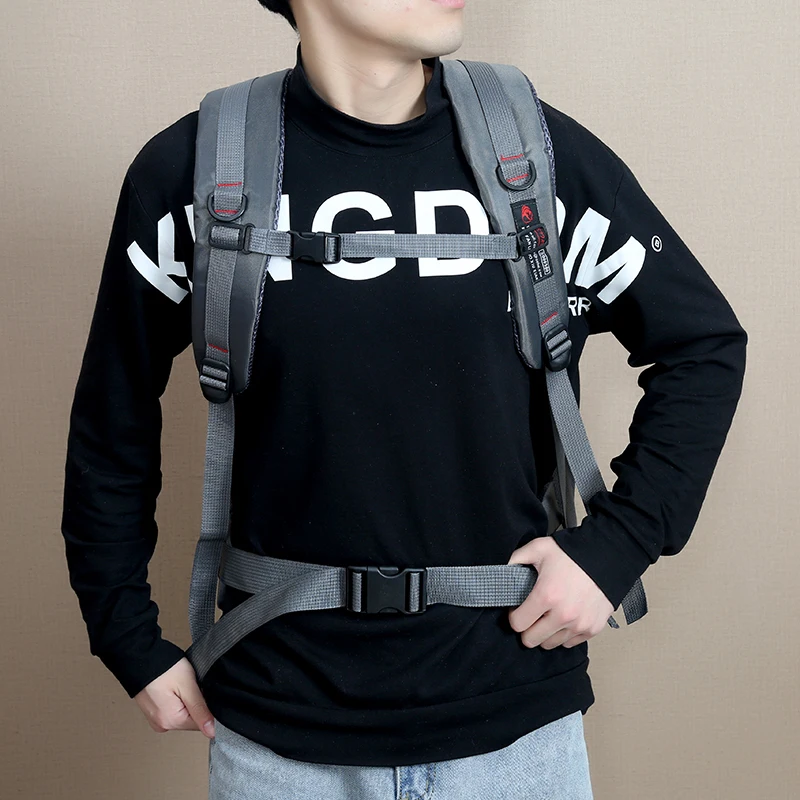 Мужской рюкзак 2020 качественный водонепроницаемый из ткани Оксфорд для