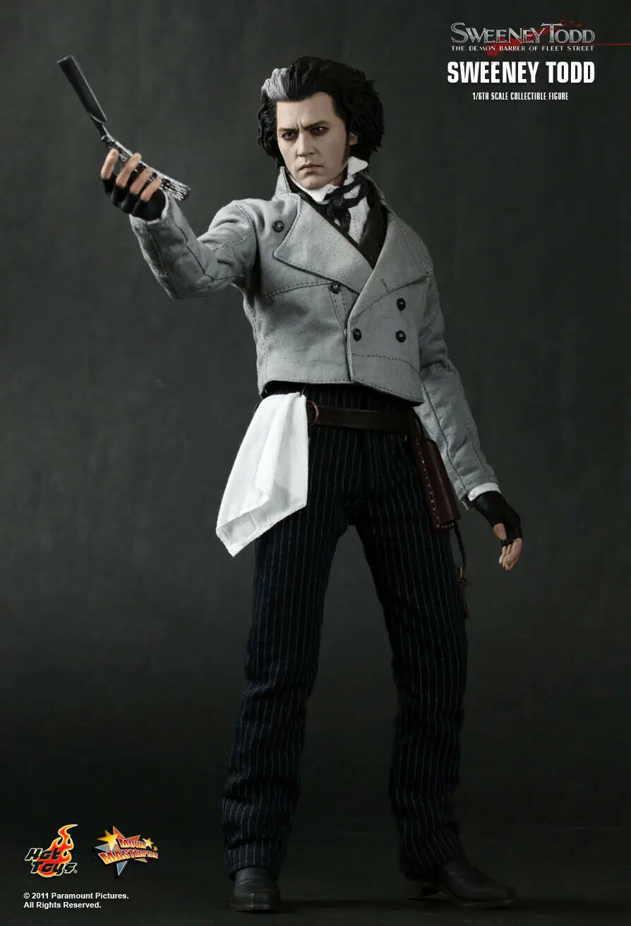 Популярные игрушки MMS149 фигурка демона парикмахерской улицы 1/6 года Sweeney Тодд