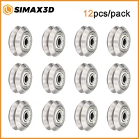 simax3d 3d printer openbuilds stainless steel v type wheel 625zz bearing pulley metal double v pulley gear aluminum extrusion