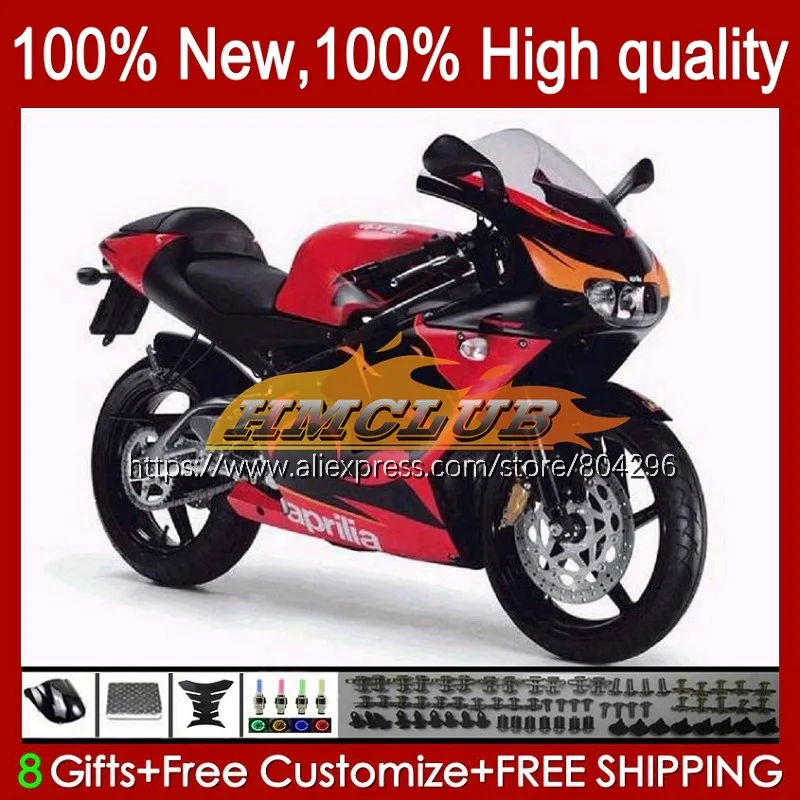

Фабричный красный RS125R для Aprilia RSV RS 125 R RR RS-125 2No.1 RS125 99 00 01 02 03 04 05 1999 2000 2001 2002 2003 2005 обтекатели