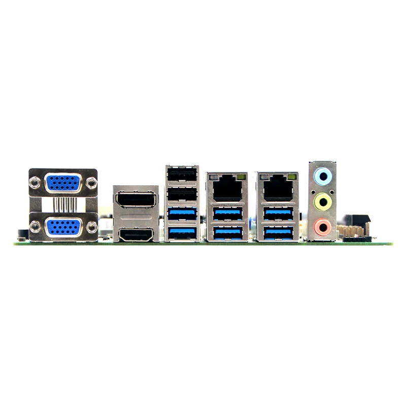 LGA1151 H110 чипсет материнская плата MINI ITX с двумя DDR4 ram socket 10 com портами и lan