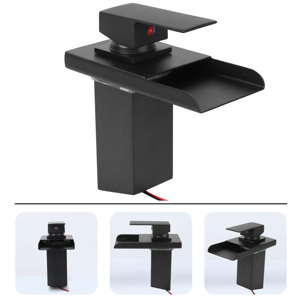 

1PC LED Wash Basin Cold Hot Bathroom Cabinet (Battery Powered)