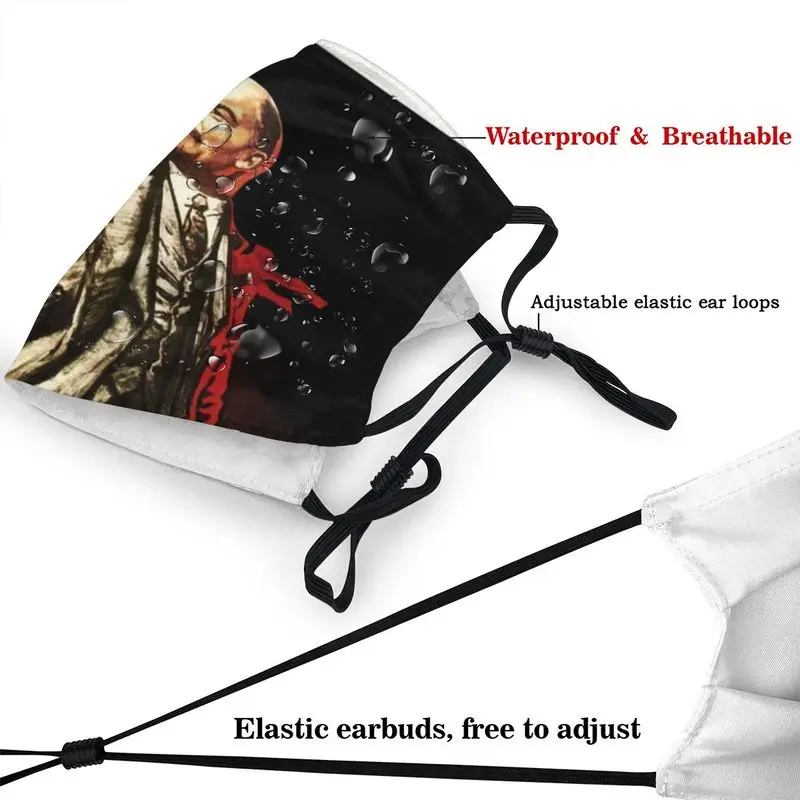 Маска для лица Lenin взрослых Пылезащитная маска Россия СССР многоразовый