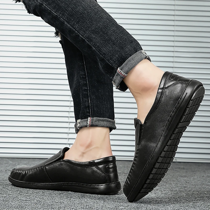 

Mens Shoes Casual Leather Causal Shoes For Men Sapato Masculino Casual Man Fashion Zapatos Informales De Hombre Spring