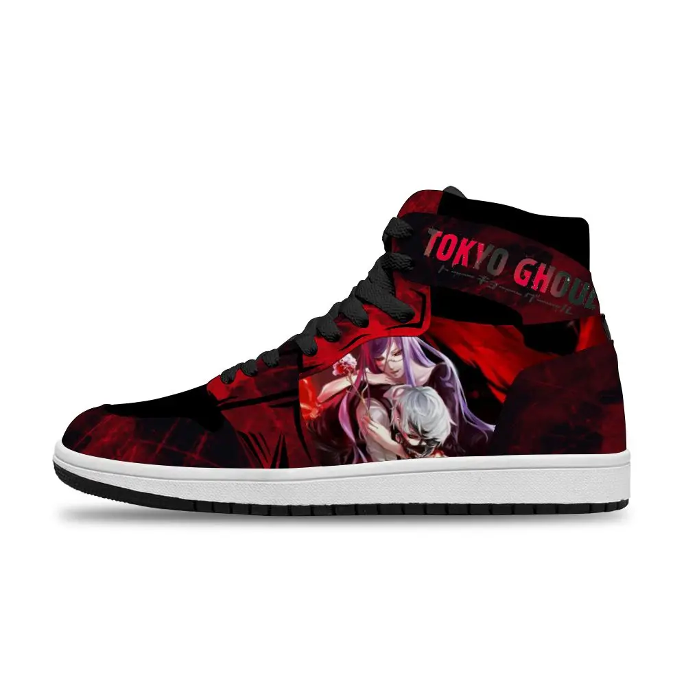 

Tokyo Ghoul Diy Cosplay Sports Non-Slip Leisure Shoes Cartoon Hot Japanese For man Unisex trend High-top Basketball trainers