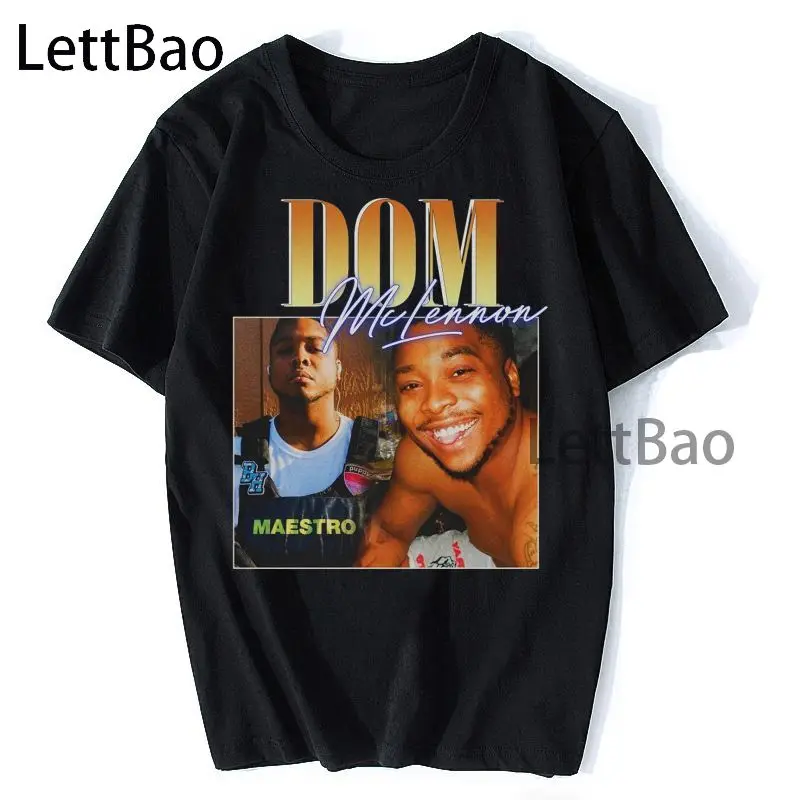 

New Arrival 2021Dom McLennon T Shirt Men Tshirt Funny Fashion Casual Tshirts Harajuku T-Shirt Short Sleeve Goth Shirt