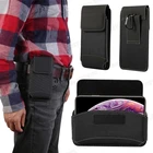 Тканевый чехол для телефона из ткани Оксфорд для OPPO A55 A93 A72 Reno5 PRO 5G Realme X7 Reno 4 3 pro A15 A32 поясная сумка кобура с зажимом для ремня