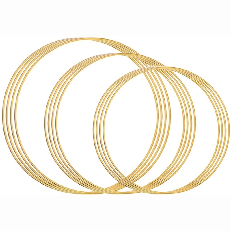 

Металлические кольца обручи макраме кольцо, «Ловец снов» металлические кольца, металлические обручи макраме творений кольцо для поделок 12 ...