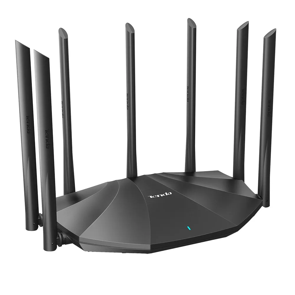 Wi-Fi-роутер Tenda ac23 ac2100 гигабитный двухдиапазонный 5 ГГц 7 антенн многоязычная
