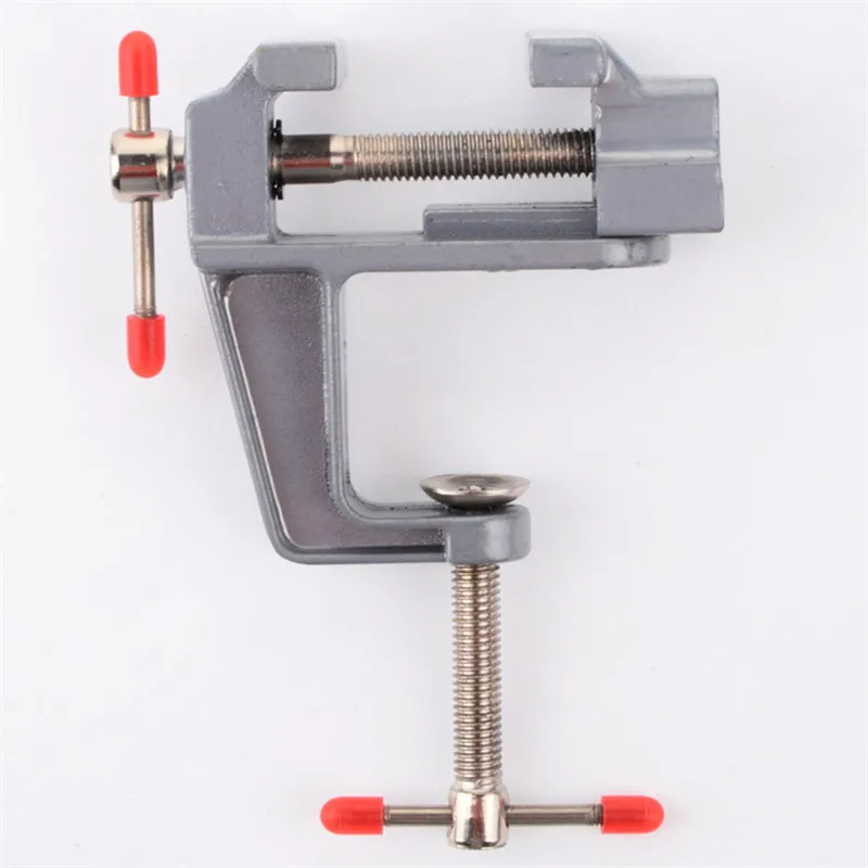 30 мм мини настольные тиски зажимы алюминиевые портативные плоскогубцы маленькие