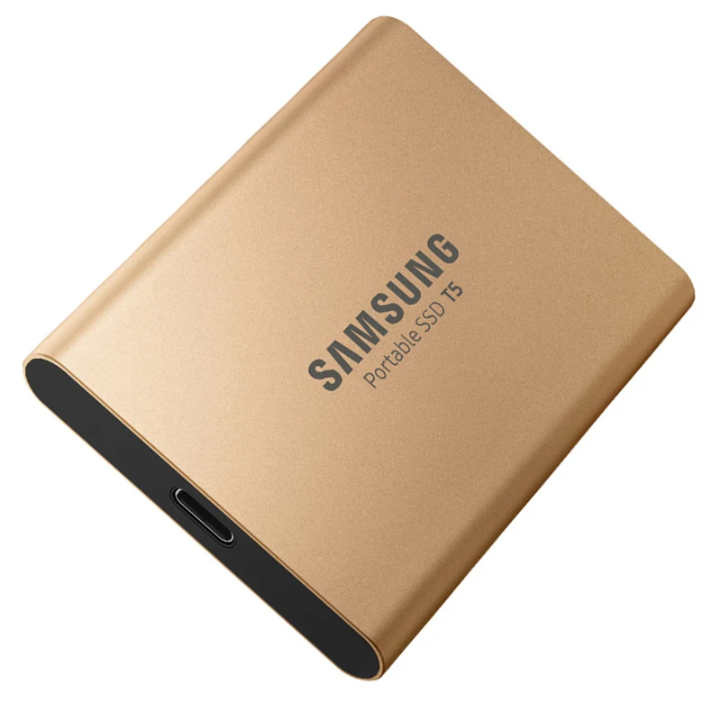 Внешний твердотельный накопитель SAMSUNG T5 SSD 500 ГБ 1 ТБ USB3.1 HDD Type C портативный для