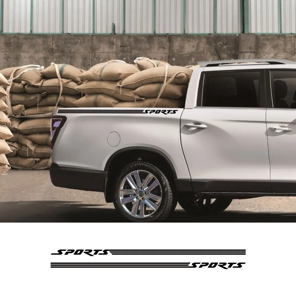 Боковые наклейки для заднего багажника пикапа Ssangyong Musso автомобильные виниловые