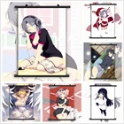 Сенран Кагура Юми Хибари икаруга Аниме Манга HD печать плакат на стену свиток