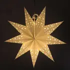 Бумажный абажур для лампы, 45 см, абажур, рождественские украшения, решетка на окно, Домашний Светильник для спальни