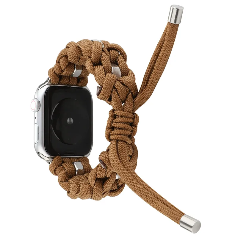 Спорт нейлоновый ремешок для наручных часов Apple Watch версии 44 мм 42 40 38 версия