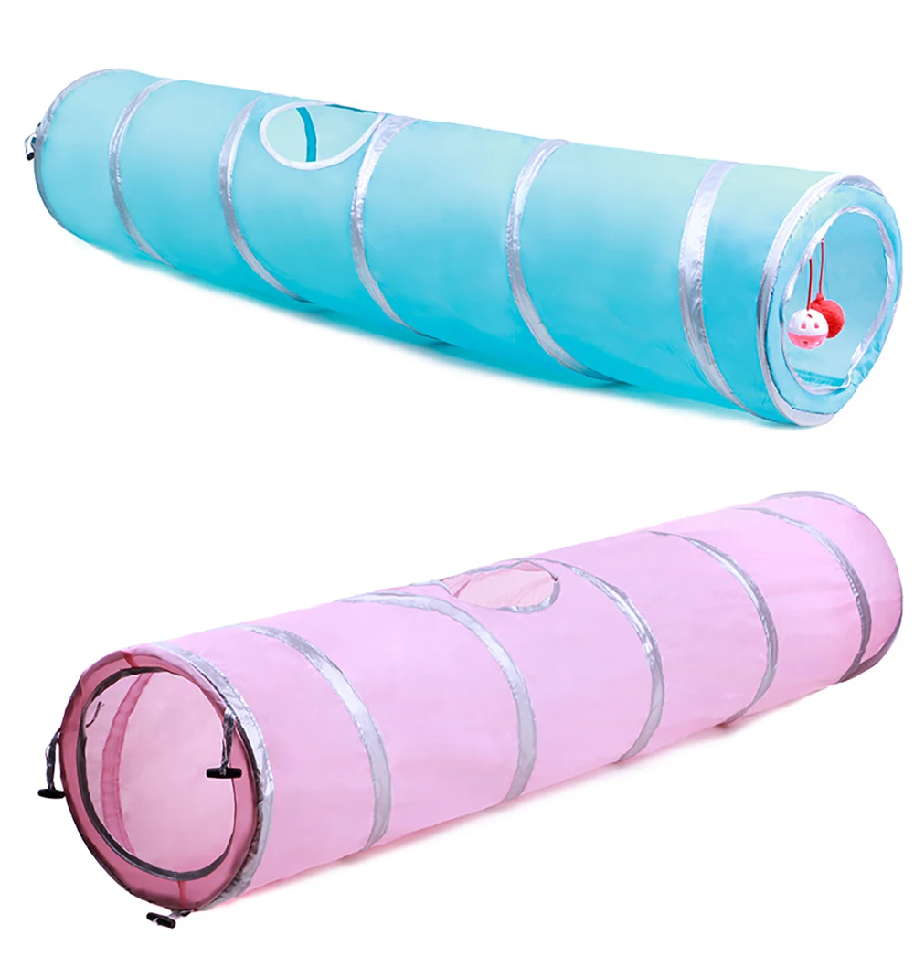 

Two-way Tunnel Smart Cat Toy Pet Supplies for Cat Cats Tunel Para Gato Toy Toys Interactive Tunnel Chat Jouet Dla Kota Kitten