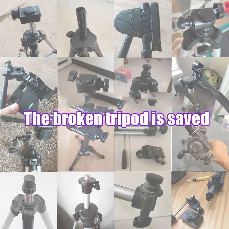 three way head mobile phone micro slr handle ptz camera rotating bracket tripod accessories free global shipping