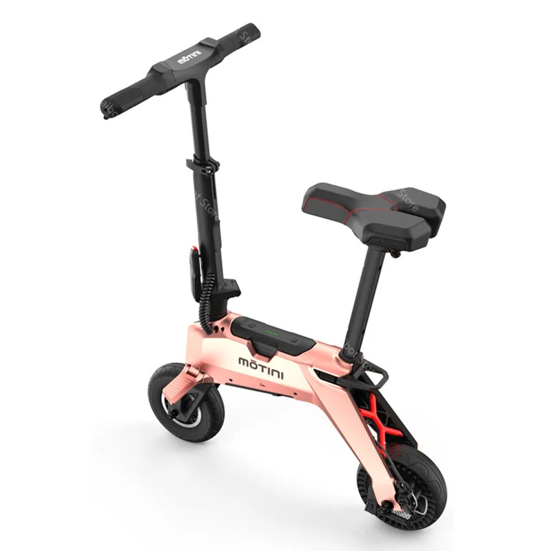 Электрический мини скутер велосипед двухколесный электрический 8 дюймов 250 Вт 46 в