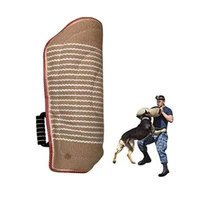 dog training aids thicken professional dog bite training arm sleeve linen arm protection pet agility equipment