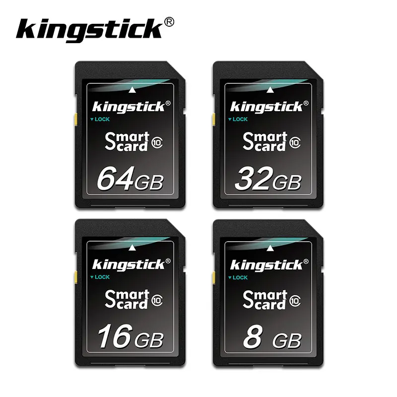 

100% kingstick Ultra SD Card 128GB 64GB 32GB 16GB 256GB Memory Card 32 64 128 GB Flash Card SD Memory Card carte sd