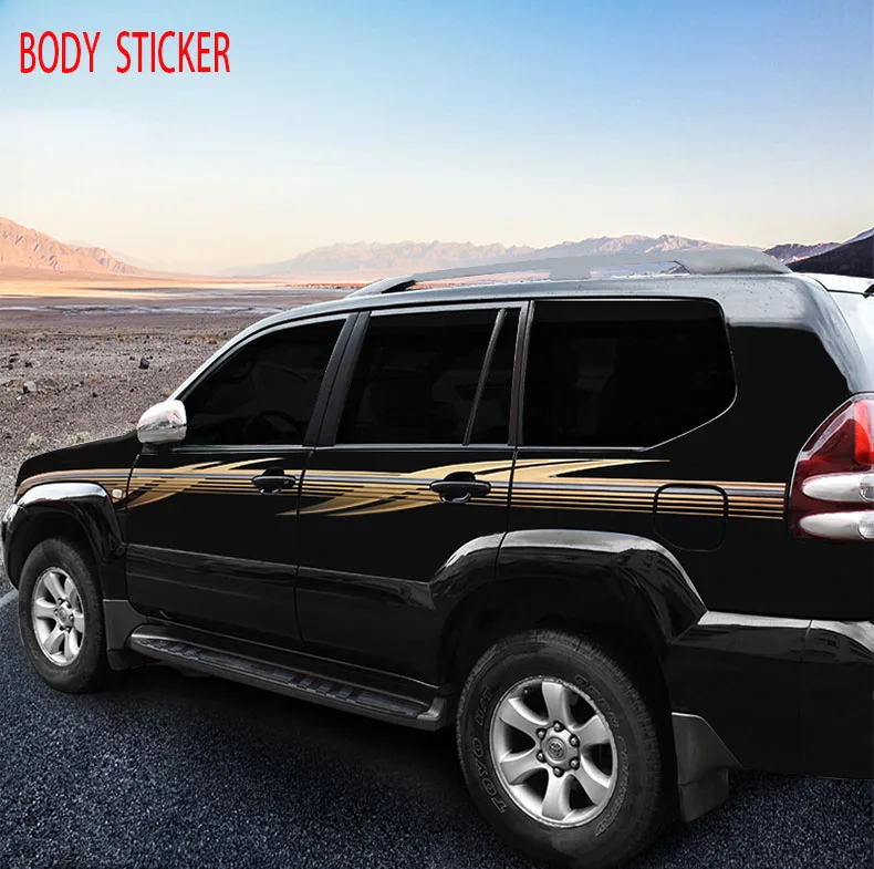 Наклейка для кузова автомобиля Luhuezu 3M Toyota Land Cruiser Prado LC120 2003 2009 аксессуары|car body