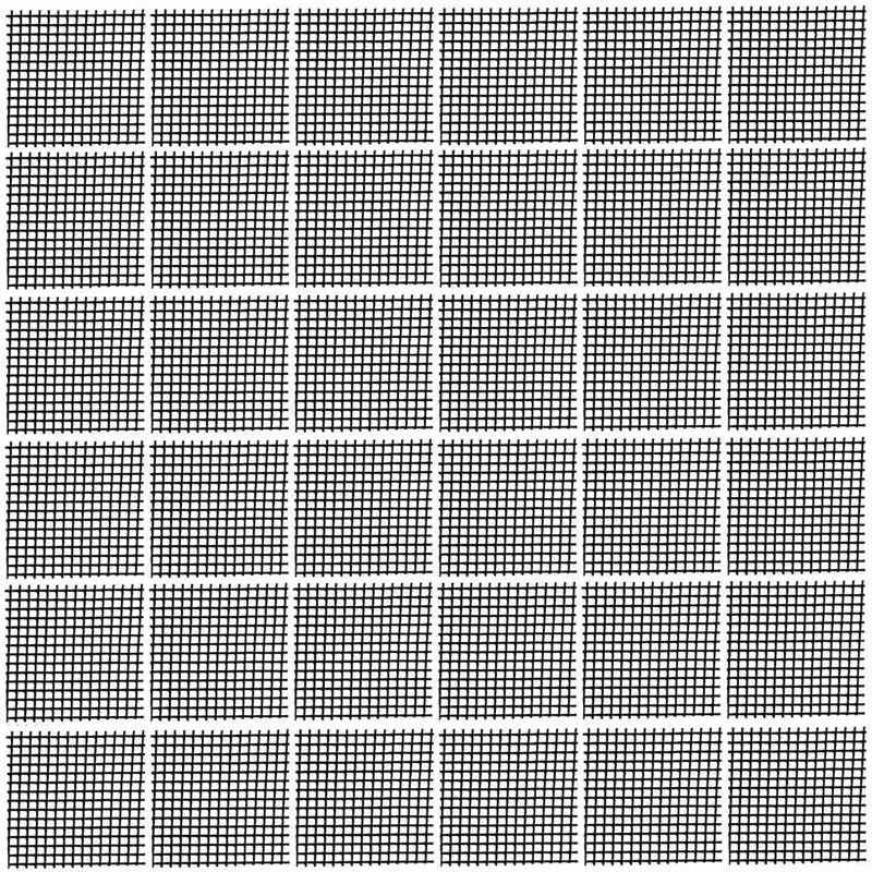 50 шт. 5x5 см цветочный горшок отверстие сетка коврик бонсай Нижняя дренажная