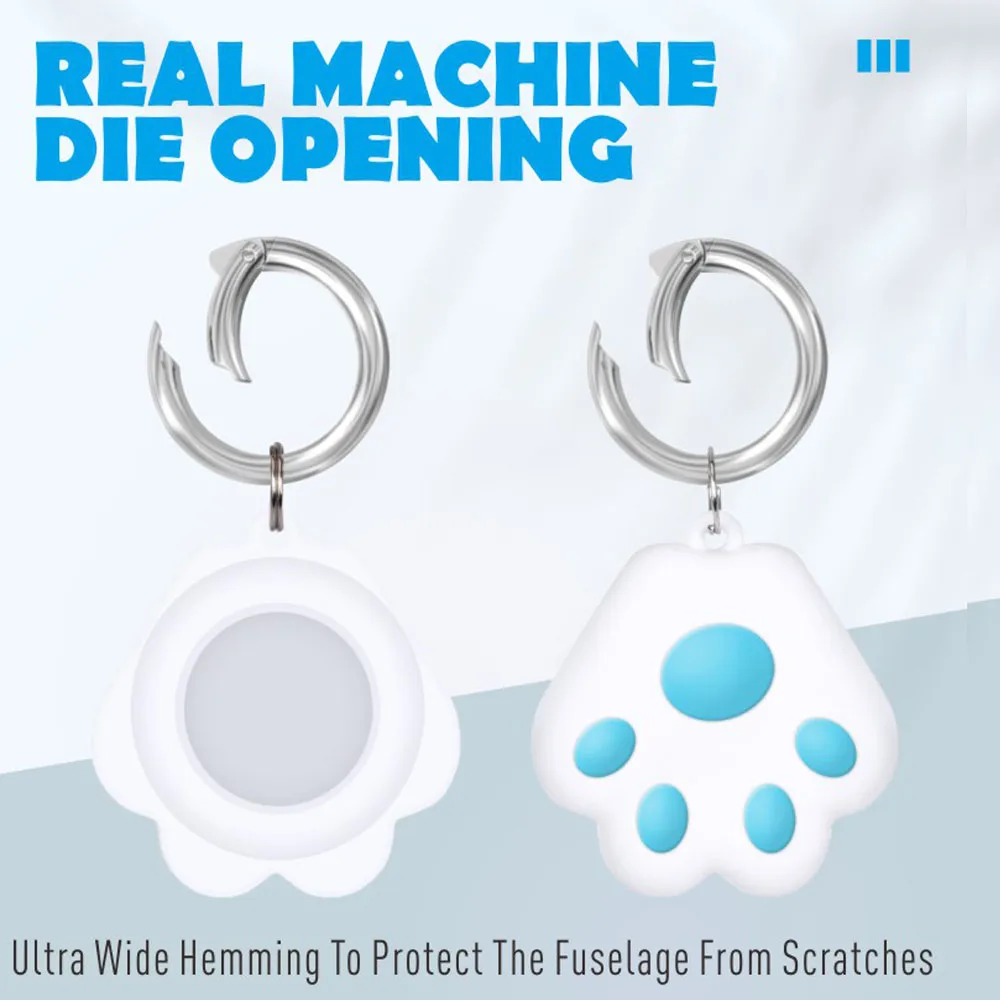 2021 защитный чехол для airtag Отслеживание силиконовый собаки мягкий анти-потеря Apple