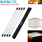 NanGuang Nanlite Pavotube 15C 30C RGB светодиодный светильник трубка 2700K-6500K ручной светильник-палка видео кино освещение для фотосъемки в студии светильник ing
