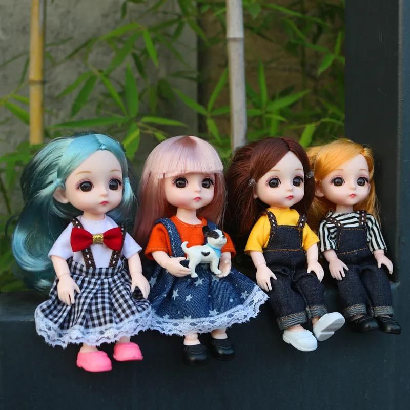BJD 16 см кукла 13 подвижные суставы на каждый день Модная одежда принцессы костюм