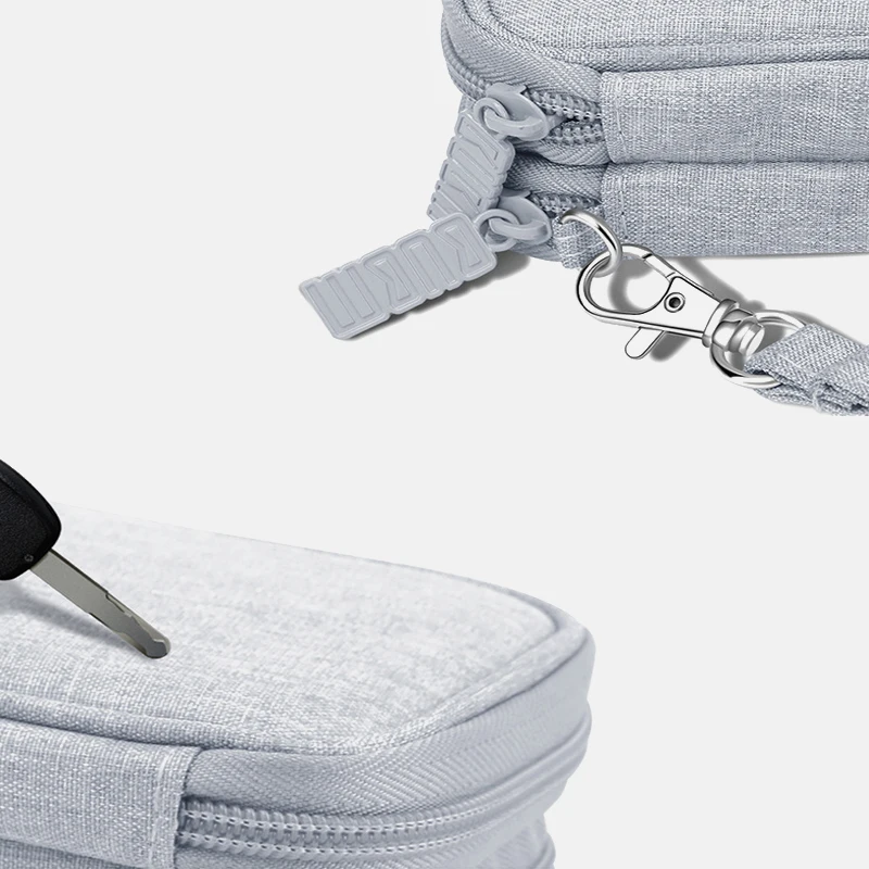 

Portable Travel Organizer Power Source Storage Bag Digital Cable,Data Line Storage Bags Earphone Pouch Outdoor