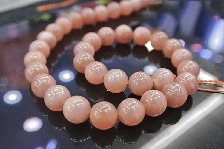 

Круглые Бусины Из Натурального оранжевого солнцезащитного камня, 6 мм 8 мм 10 мм 15 дюймов