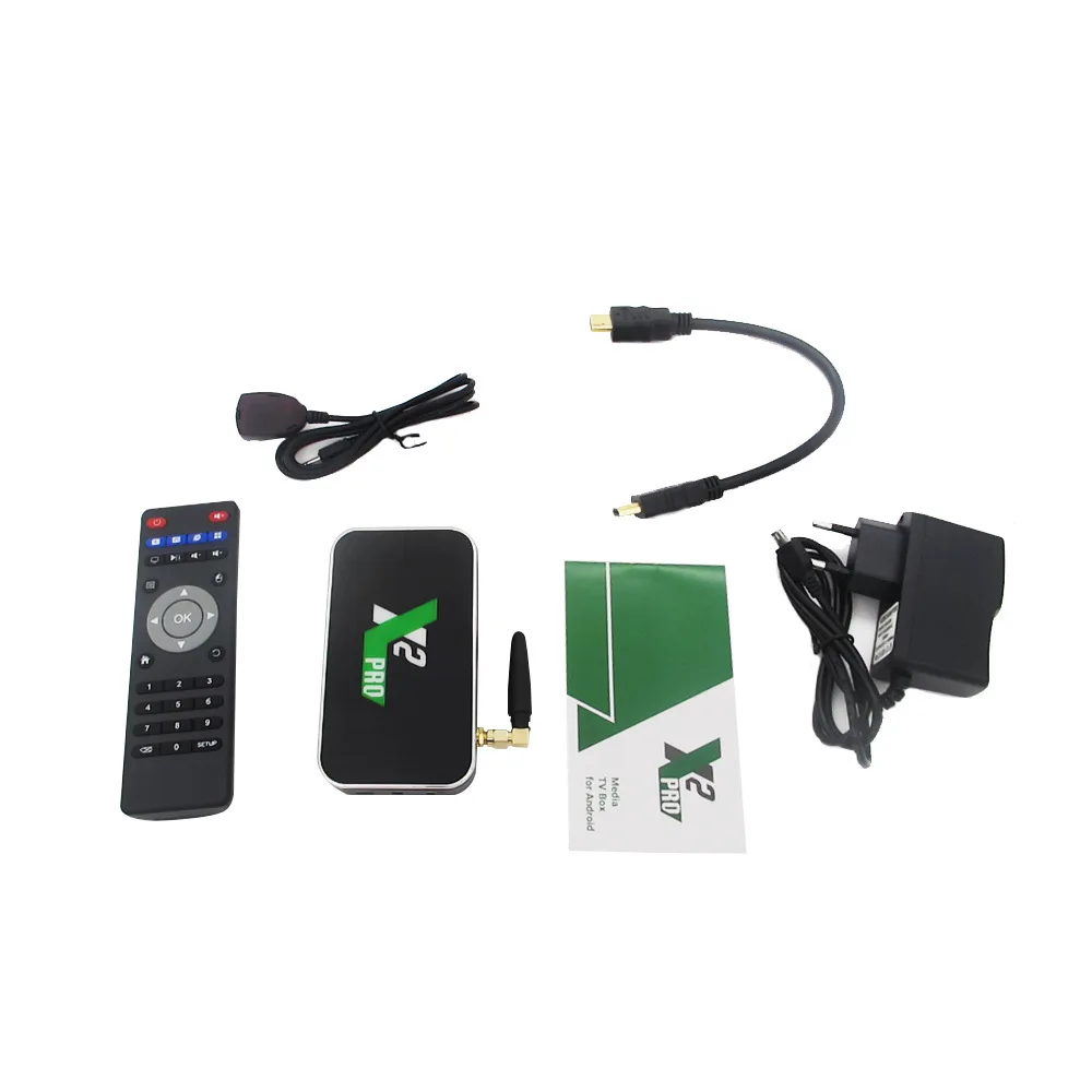 ТВ приставка X2 CUBE Smart Android 9 0 Amlogic S905X2 2 Гб DDR4 16 PRO телеприставка 4G/5G WiFi 1000M Bluetooth 4K HD