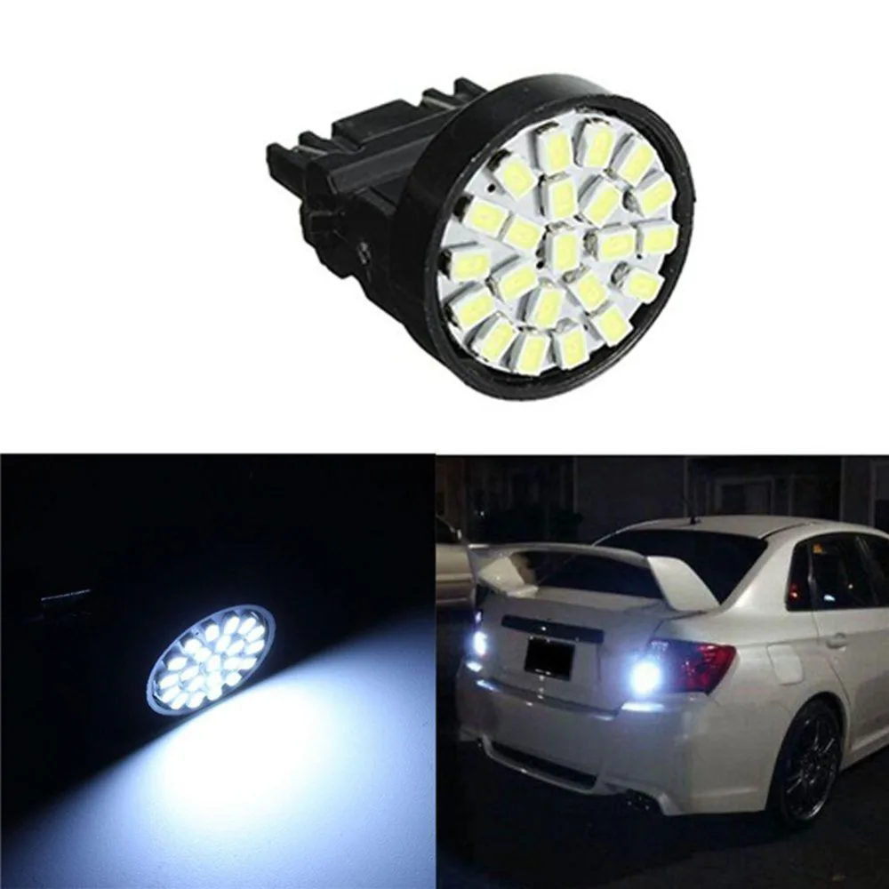 1 пара T25 3156/3157 автомобисветильник светодиодный стоп-сигнал задняя лампа 22SMD