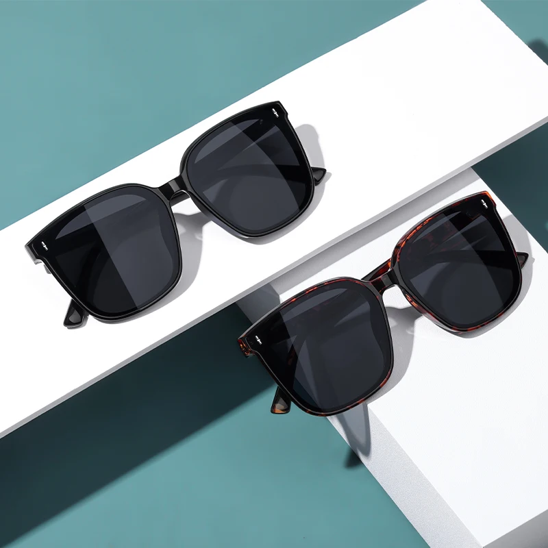 

Модные солнцезащитные очки в большой оправе, трендовые уличные ультрафиолетовые очки с защитой от ультрафиолета, нейлоновые линзы AE0971