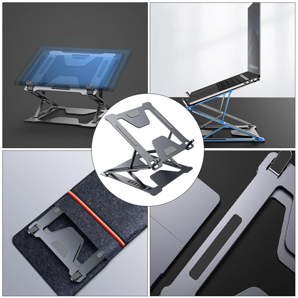 

1Pc Laptop Stand Notebook Computer Stand Adjustable Laptop Holder Elevated Rack
