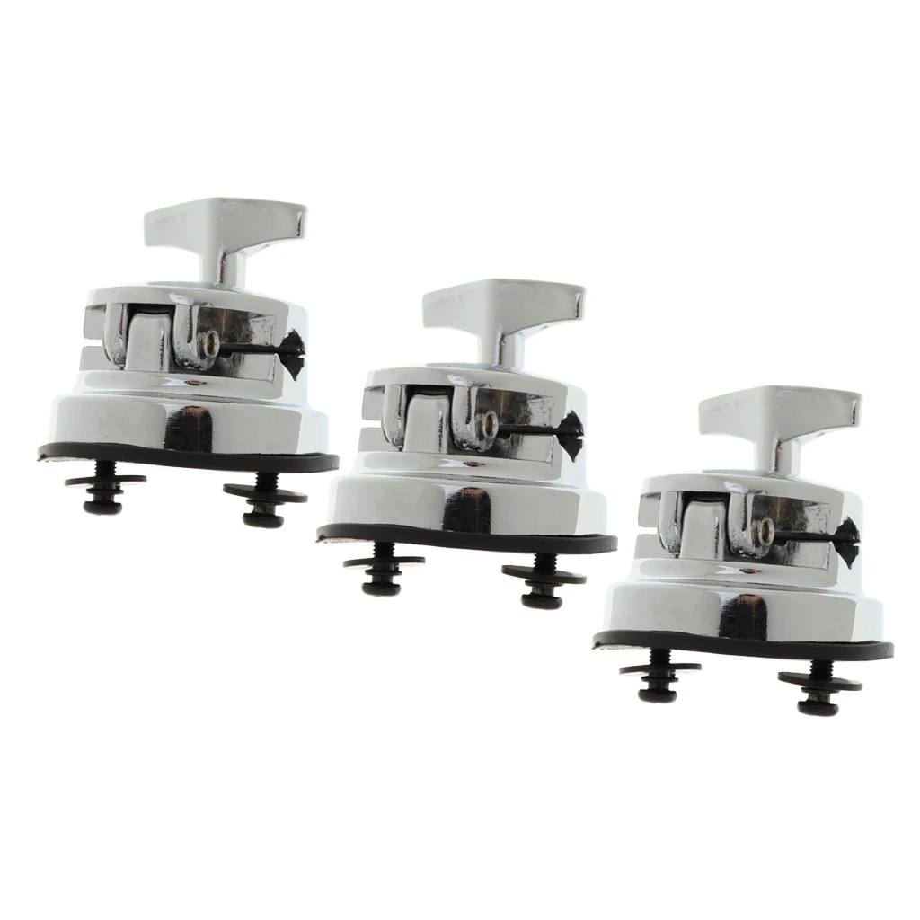 3 шт. набор барабанов держатель База кронштейн для барабанщика ударные