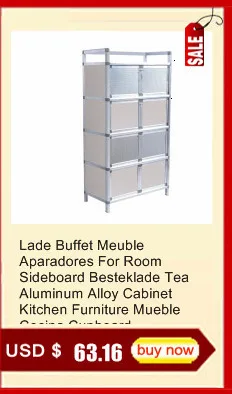 Bestek Lade Cubertero Para Cajones для комнаты сервант торцевые столы кухонная мебель Mueble Cocina алюминиевый сплав шкаф