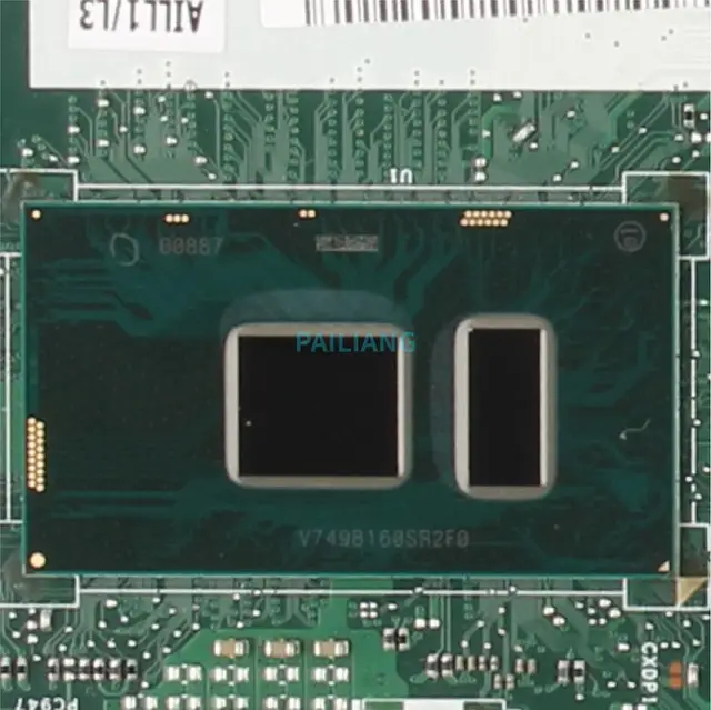 PAILIANG Laptop motherboard For LENOVO Thinkpad L560 Core SR2F0 i5-6300U Mainboard 01LV952 LA-C421P TESTED DDR3 3