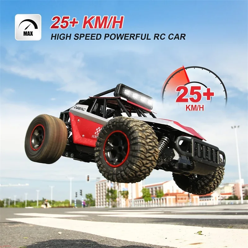 Машинка DEERC DE43 на радиоуправлении 1:14 25 км/ч 2 4 ГГц 2WD |