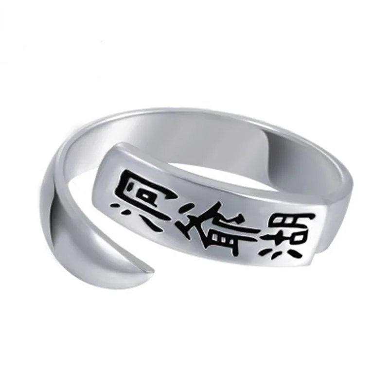 Кольцо GINTAMA Gintoki серебряная манга ролевая фигурка комиксов подарок на день