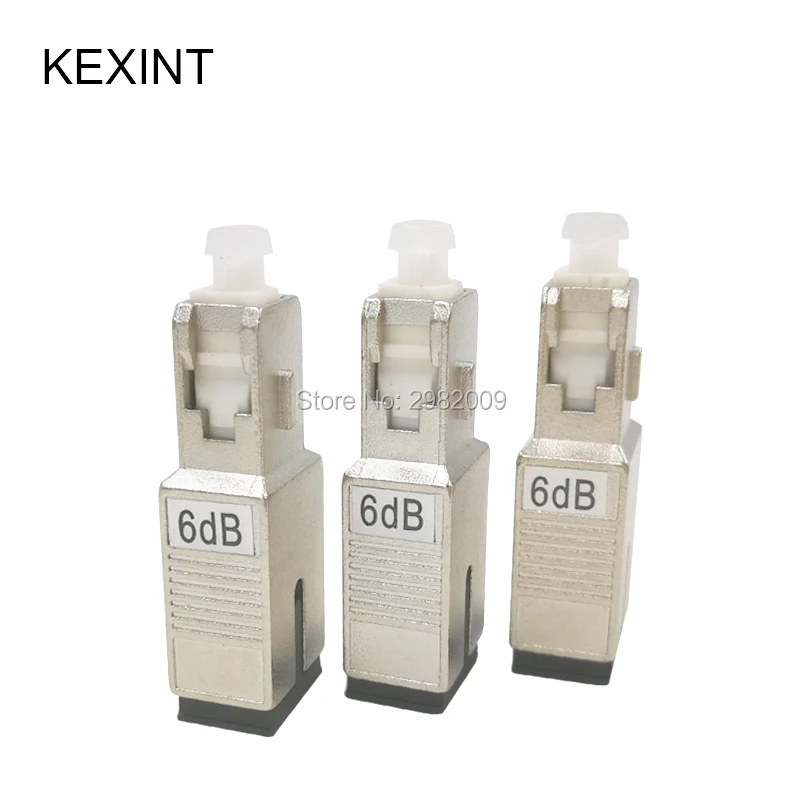 Wholesale Fiber attenuator optic sc/upc female-male 6db /10Pieces | Мобильные телефоны и аксессуары