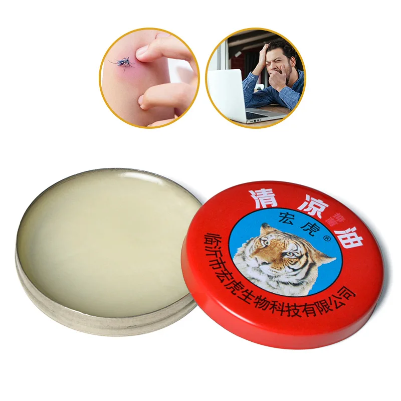 

1/2/3/5pcs 10g Tiger Balm Pain Relief Ointment Cooling Oil Refresh Cream Anti-itching Headache Muscle Rub Aches Cream