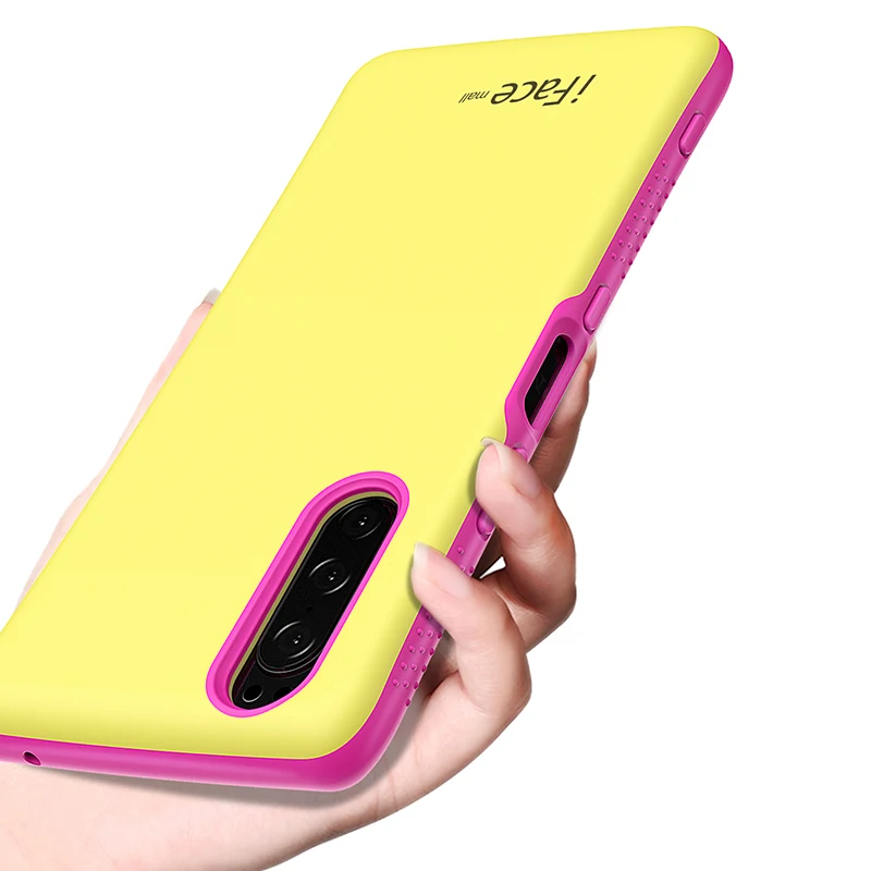 IFace Mall сверхпрочный чехол для Sony Xperia-5 Противоударная задняя крышка Жесткий Xperia 5