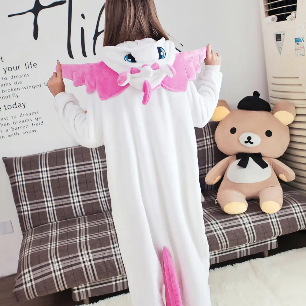 Пижама Кигуруми для взрослых розовая пижама с единорогом животными костюм